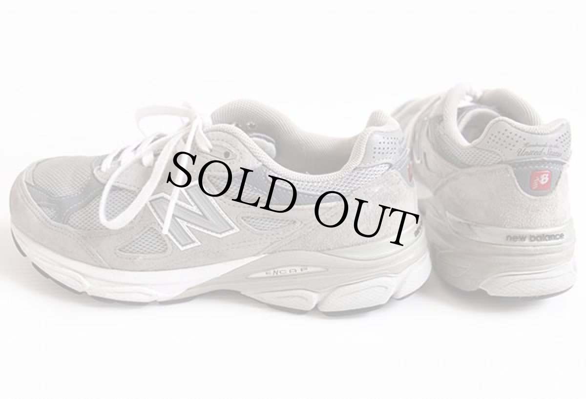 画像2: USA製 NEW BALANCEニューバランス W990GL3 スニーカー グレー 25.5cm (2)
