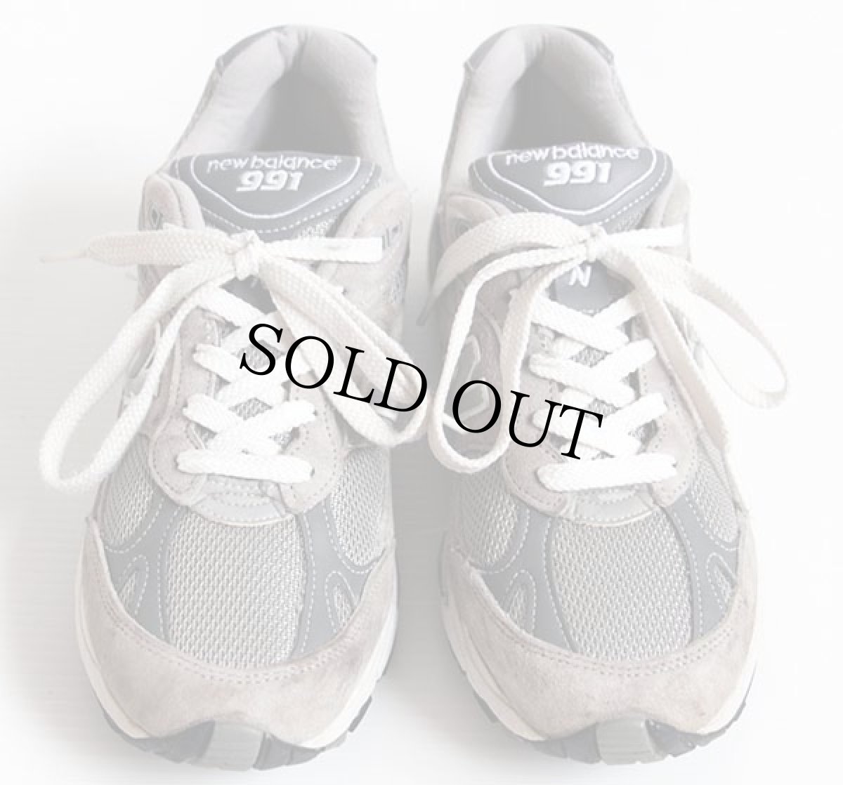 画像3: USA製 NEW BALANCEニューバランス W991GR スニーカー グレー 8 B (3)