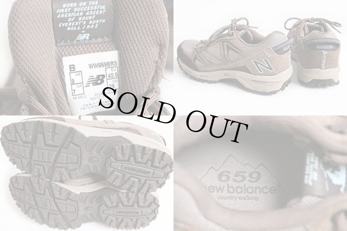 画像4: NEW BALANCEニューバランス WW659BRS スニーカー 茶 26cm★トレッキングシューズ (4)