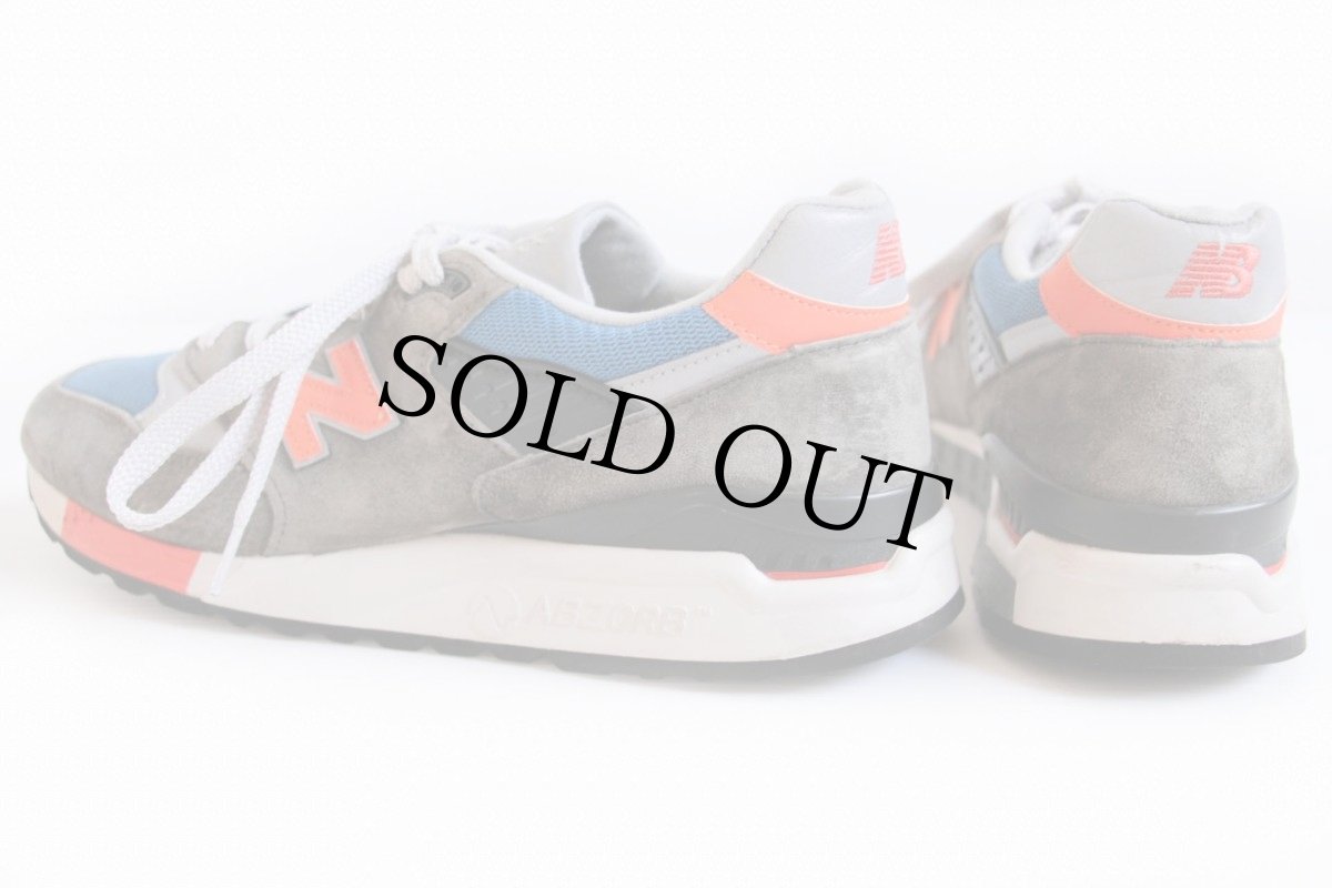 画像2: USA製 NEW BALANCEニューバランス J.CREW 別注 M998JC3 スニーカー Dark Military 29.5cm (2)