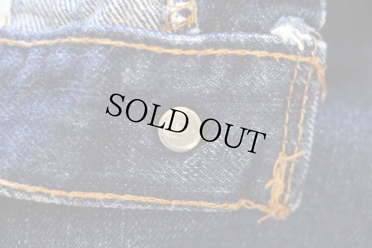 画像4: 70s USA製 Levi'sリーバイス 501 シングル 66前期 ペンキ飛び デニムパンツ W31 (4)
