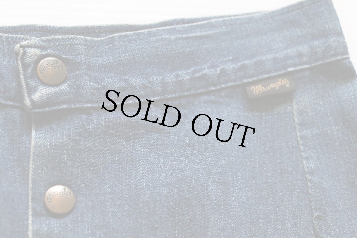 画像4: 70s USA製 Wranglerラングラー デニムスカート 11/12 (4)