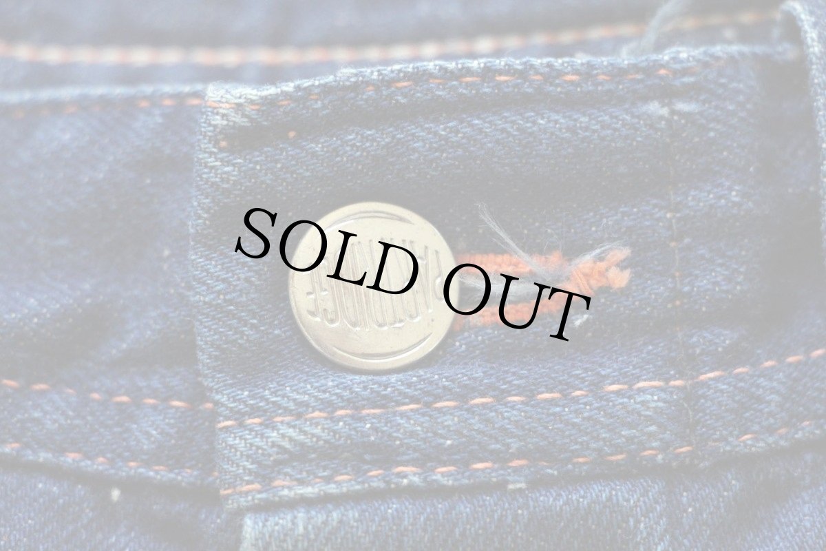 画像6: 40s PARTRIDGE シンチバック インディゴ デニム ペインターパンツ w32★バックルバック (6)