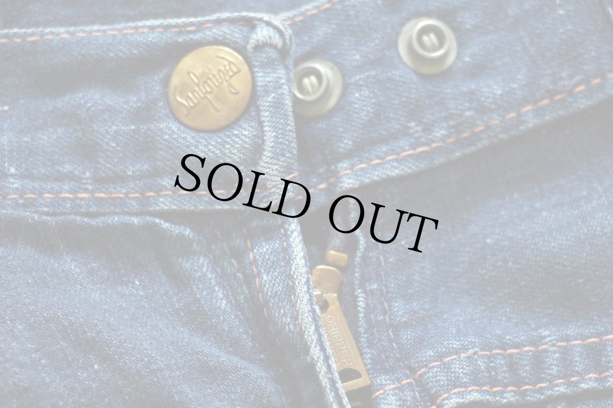 画像5: 50s BLUE BELL インディゴ デニム ランチパンツ ペンキ飛び 14 (5)