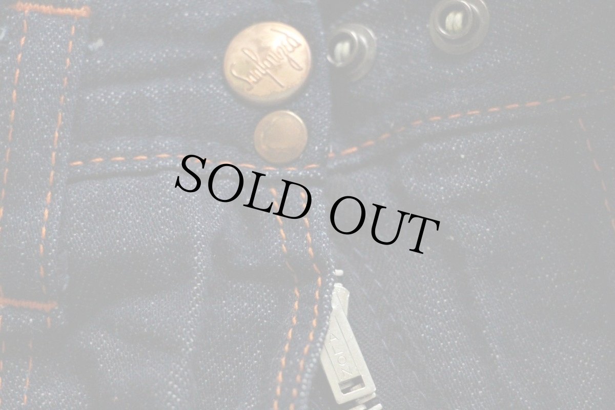 画像3: デッドストック★50s Jeanies BLUE BELL インディゴ デニム ランチパンツ 10 (3)