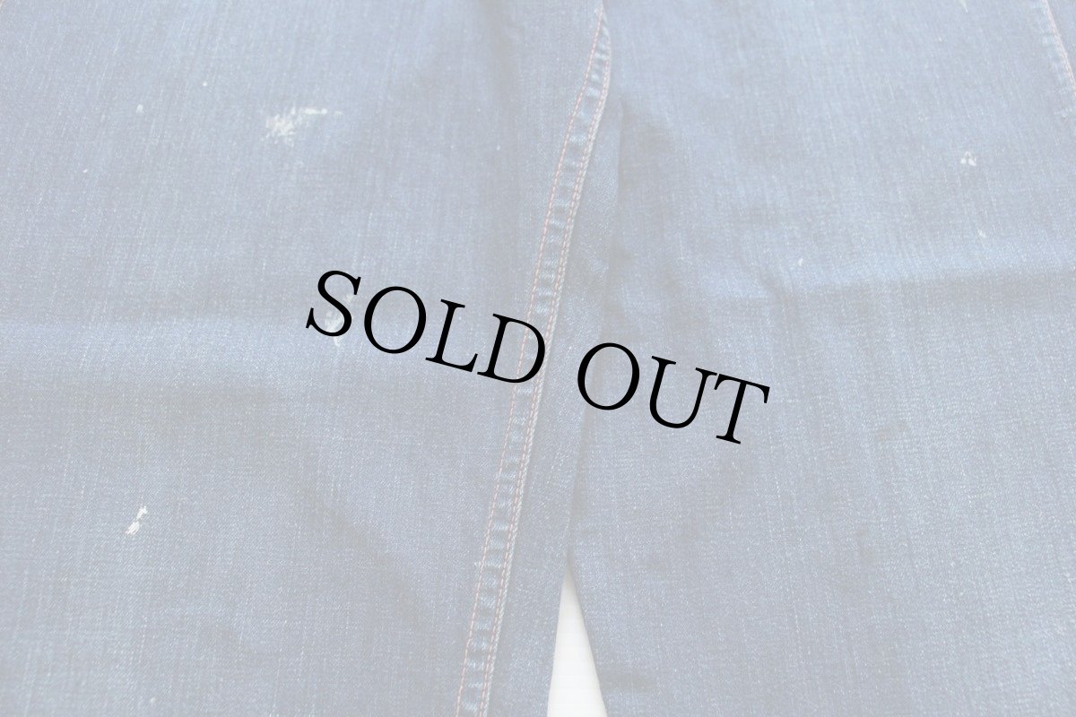 画像6: 50s BLUE BELL インディゴ デニム ランチパンツ ペンキ飛び 14 (6)