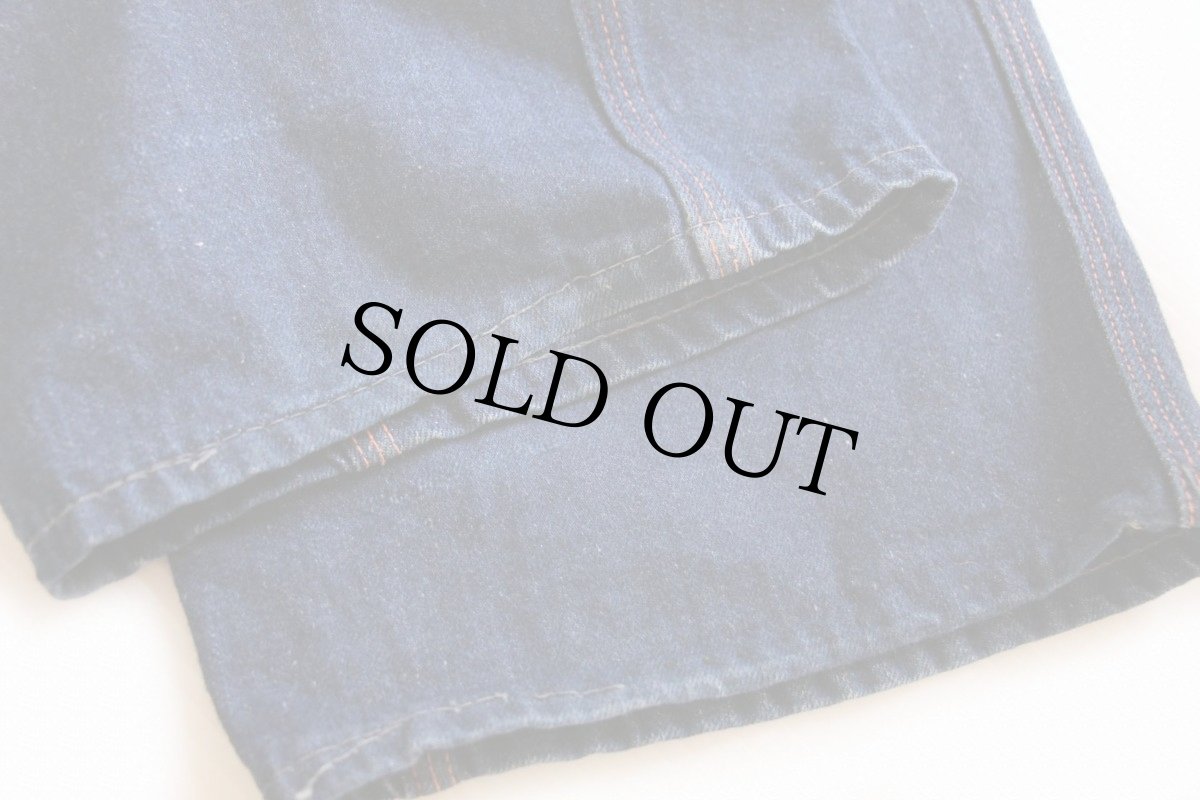 画像10: 40s PARTRIDGE シンチバック インディゴ デニム ペインターパンツ w32★バックルバック (10)