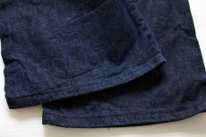 画像6: デッドストック★50s Jeanies BLUE BELL インディゴ デニム ランチパンツ 10 (6)