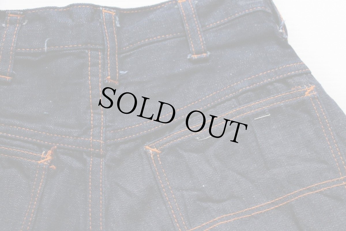 画像5: デッドストック★50s Jeanies BLUE BELL インディゴ デニム ランチパンツ 10 (5)