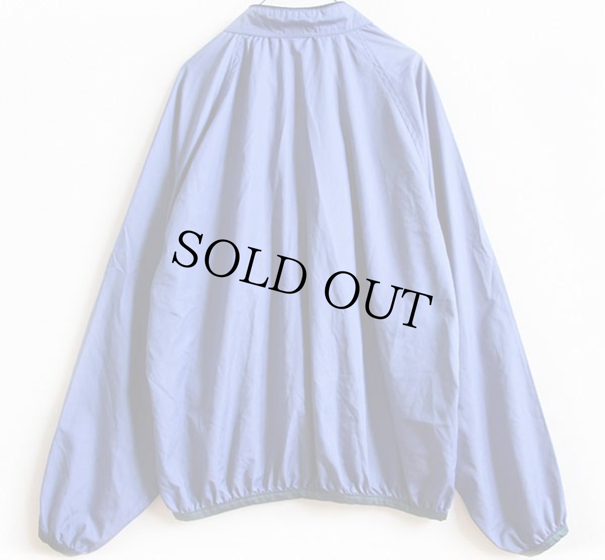 画像2: 90s USA製 L.L.Bean プルオーバー ナイロンジャケット 青紫 XL (2)