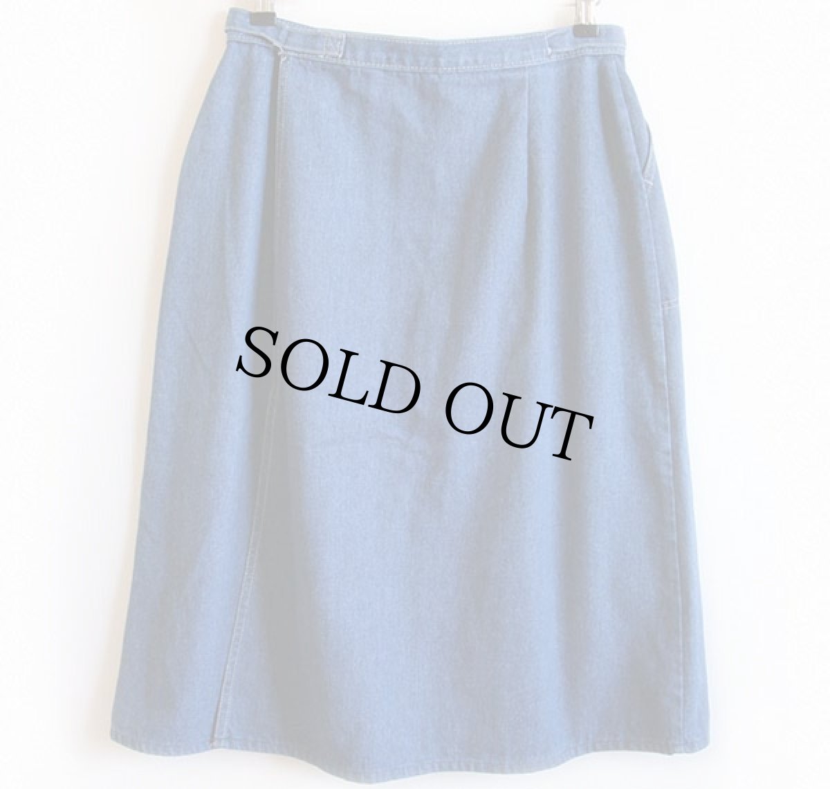 画像2: 80s Levi'sリーバイス デニム 巻きスカート 16 (2)