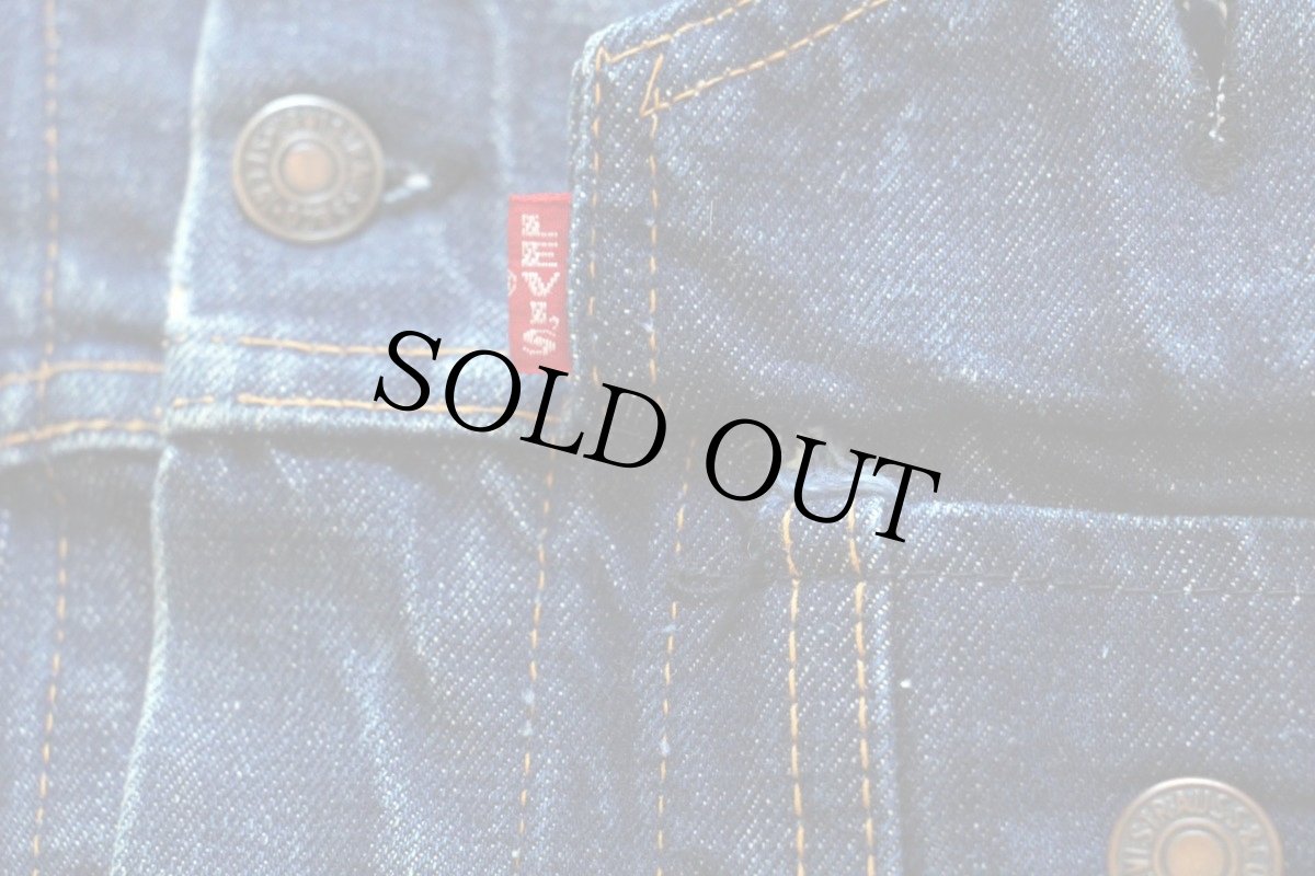 画像5: 60s USA製 LEVI'Sリーバイス 70505 BIGE デニムジャケット (5)