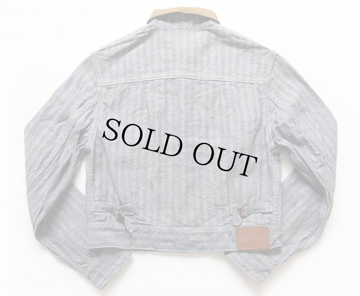 画像2: 80s USA製 ラルフローレン HBT ヘリンボーンツイル ワークジャケット 6 (2)