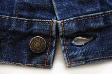 画像6: 60s USA製 LEVI'Sリーバイス 70505 BIGE デニムジャケット (6)