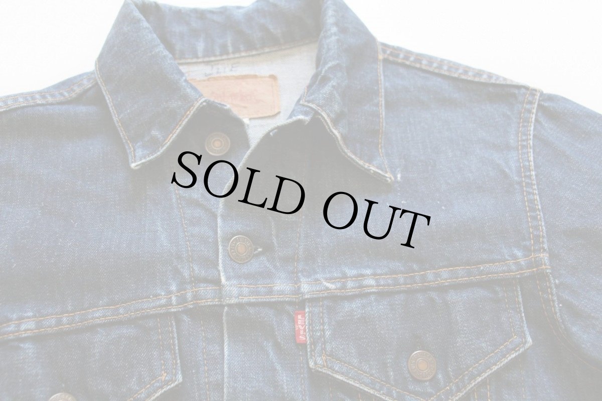 画像3: 60s USA製 LEVI'Sリーバイス 70505 BIGE デニムジャケット (3)