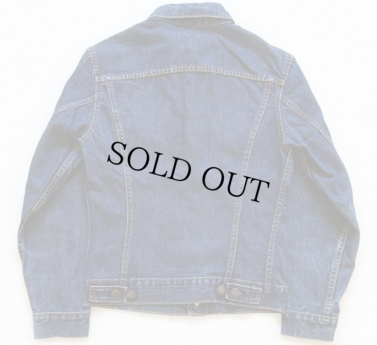 画像2: 60s USA製 LEVI'Sリーバイス 70505 BIGE デニムジャケット (2)