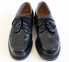 画像3: 80s USA製 REDWINGレッドウイング 106 Uチップ/モックトゥ ポストマン レザーシューズ 黒 8.5E (3)