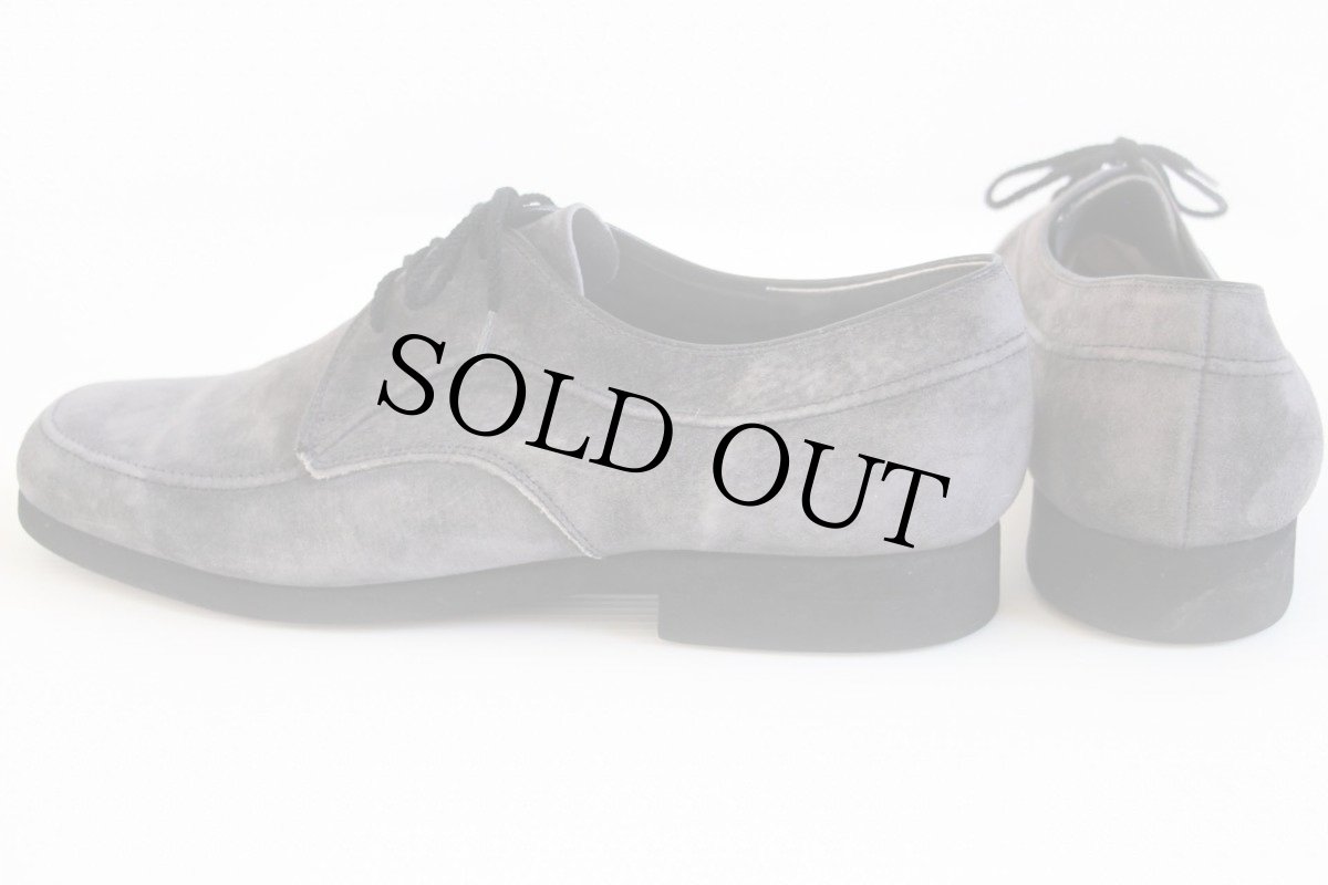 画像2: USA製 Hush Puppiesハッシュパピー スエード レザーシューズ グレー★革靴 (2)