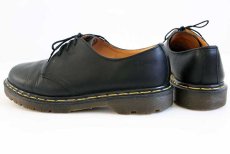 画像2: 英国製 DR.MARTENSドクターマーチン 3ホール レザーシューズ 黒 UK9 (2)