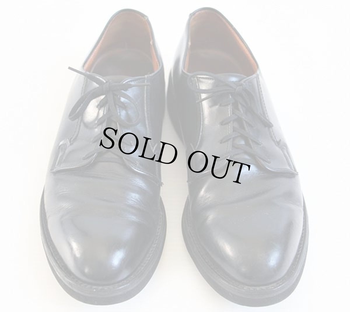 画像3: 70s USA製 REDWINGレッドウイング 101 ポストマン レザーシューズ 黒 9.5B (3)