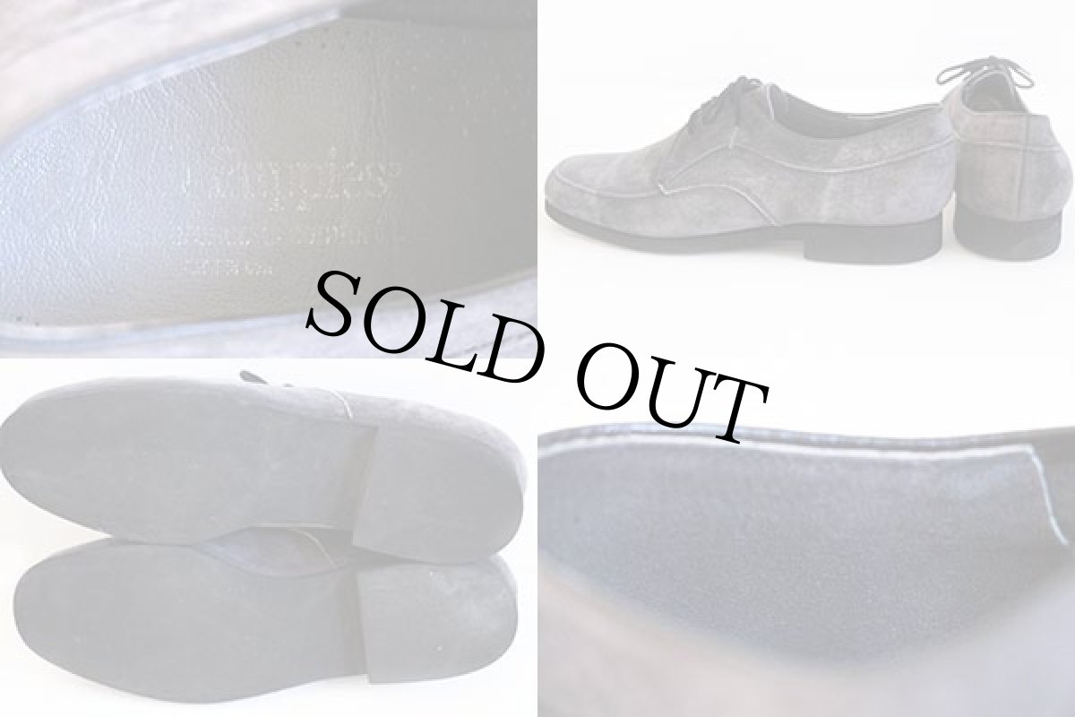 画像4: USA製 Hush Puppiesハッシュパピー スエード レザーシューズ グレー★革靴 (4)