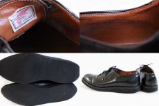 画像4: 70s USA製 REDWINGレッドウイング 101 ポストマン レザーシューズ 黒 9.5B (4)