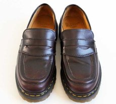 画像3: 英国製 DR.MARTENSドクターマーチン レザーローファー 茶 UK7 (3)