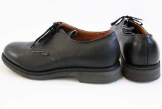 画像2: 80s USA製 WORK AMERICA ポストマン レザーシューズ 黒 9 EEE★革靴 (2)