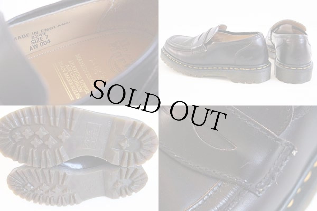 画像4: 英国製 DR.MARTENSドクターマーチン ローファー レザーシューズ 茶 UK7 (4)