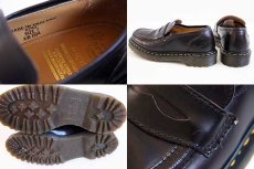 画像4: 英国製 DR.MARTENSドクターマーチン ローファー レザーシューズ 茶 UK7 (4)