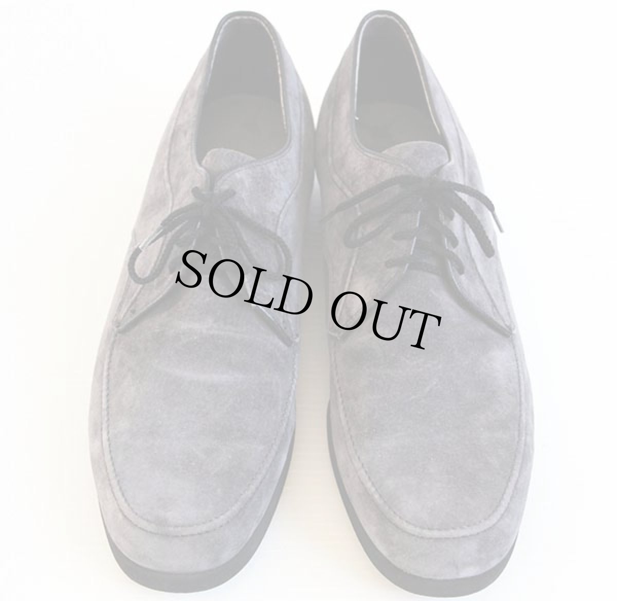 画像3: USA製 Hush Puppiesハッシュパピー スエード レザーシューズ グレー★革靴 (3)