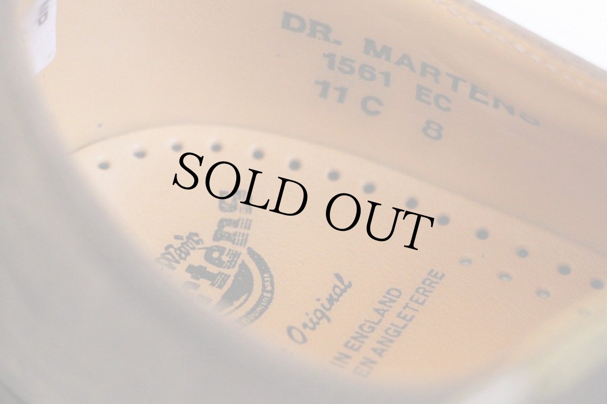 画像5: 英国製 DR.MARTENSドクターマーチン 4ホール ヌバック レザーシューズ 茶 UK8 (5)