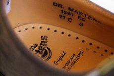 画像5: 英国製 DR.MARTENSドクターマーチン 4ホール ヌバック レザーシューズ 茶 UK8 (5)