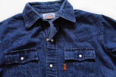 画像3: 80s Levi'sリーバイス ダンガリー ウエスタンシャツ (3)