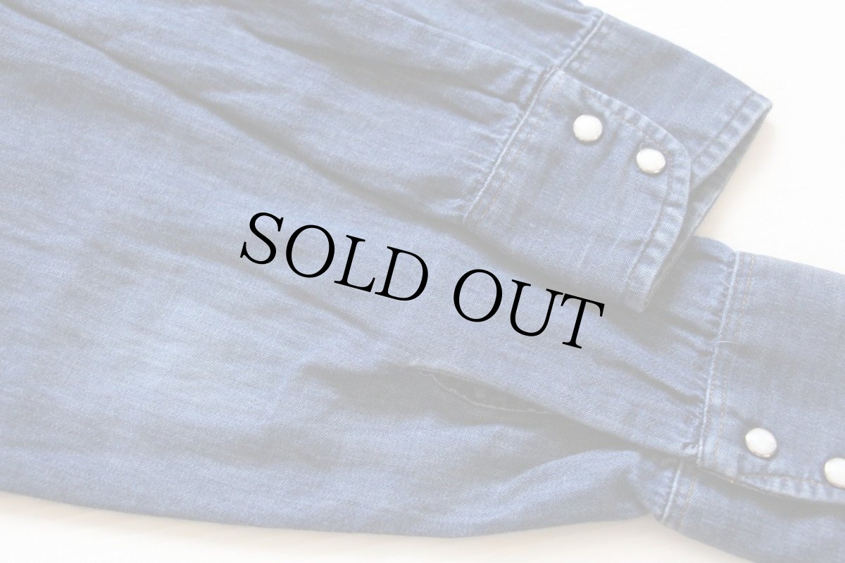 画像5: 80s Levi'sリーバイス ダンガリー ウエスタンシャツ (5)