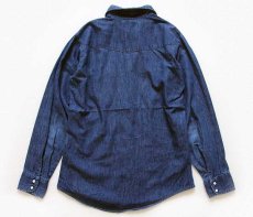 画像2: 80s Levi'sリーバイス ダンガリー ウエスタンシャツ (2)