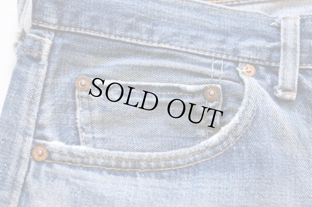 画像7: 60s LEVI'Sリーバイス 502 デニムパンツ w34 (7)