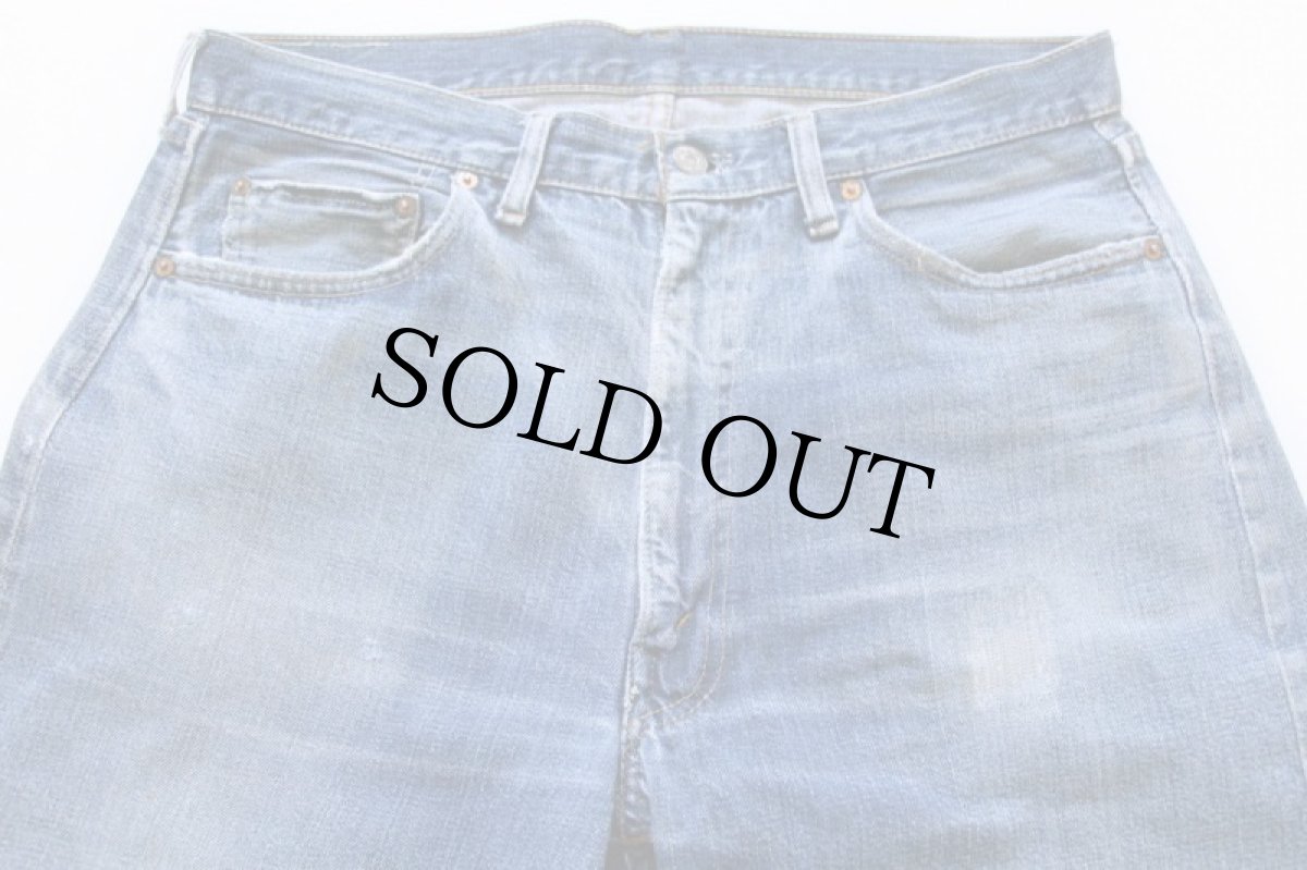 画像2: 60s LEVI'Sリーバイス 502 デニムパンツ w34 (2)