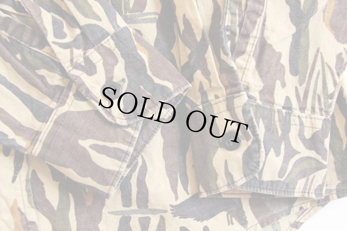 画像5: 90s USA製 RATTLERS 迷彩 コットン ハンティングシャツ L (5)