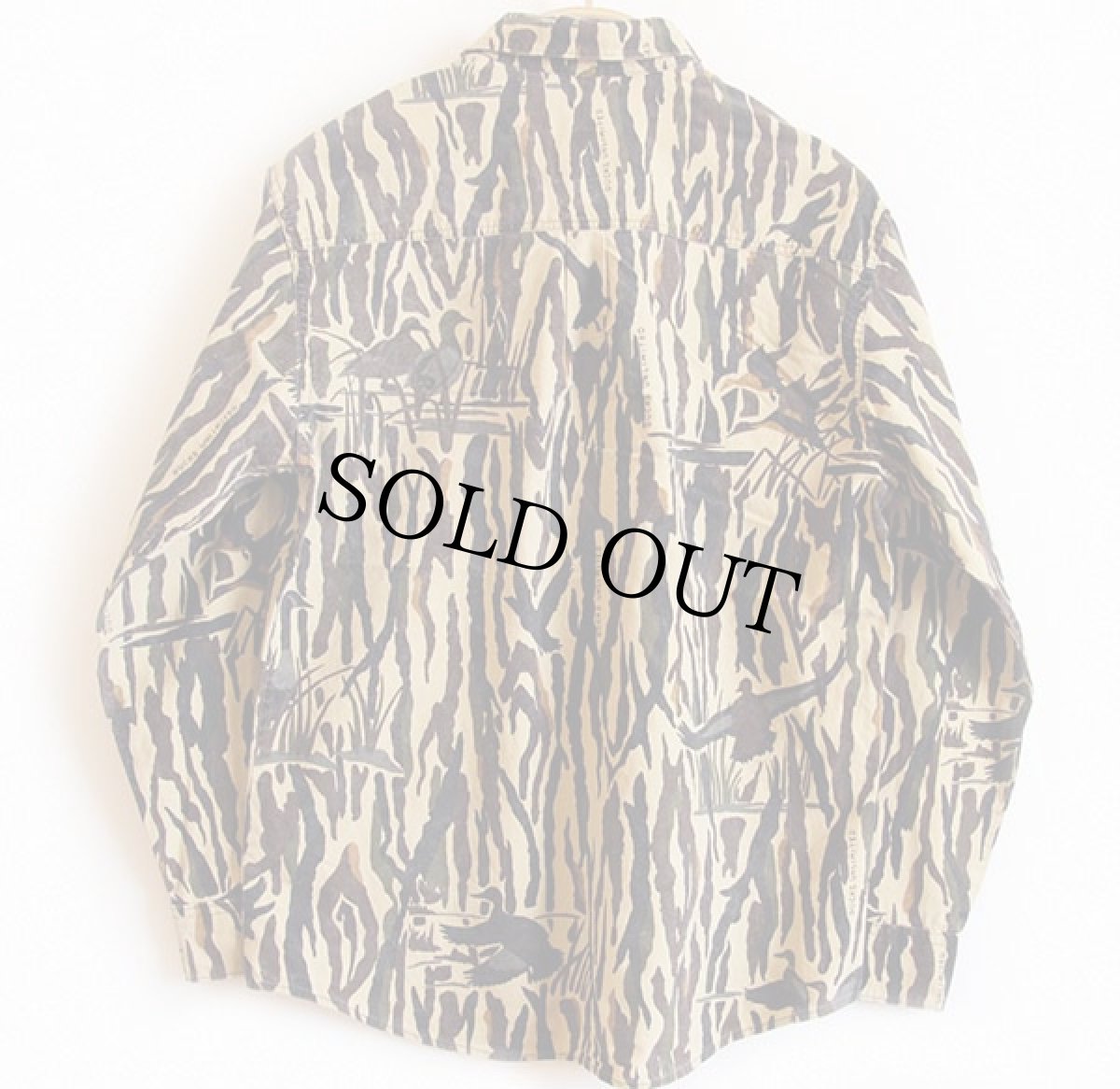 画像2: 90s USA製 RATTLERS 迷彩 コットン ハンティングシャツ L (2)