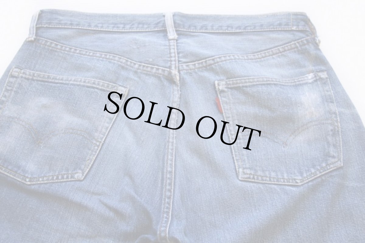 画像3: 60s LEVI'Sリーバイス 502 デニムパンツ w34 (3)