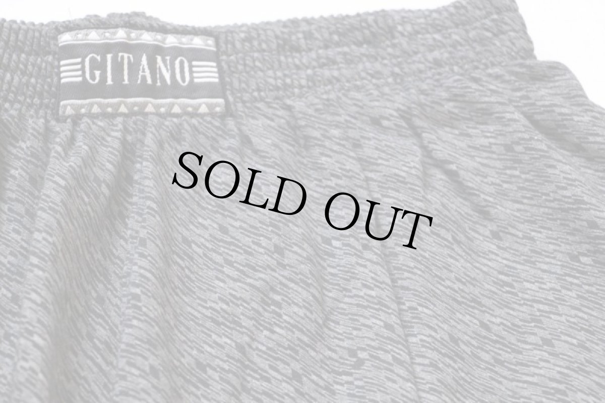 画像2: デッドストック★90s GITANO 総柄 イージーパンツ L (2)