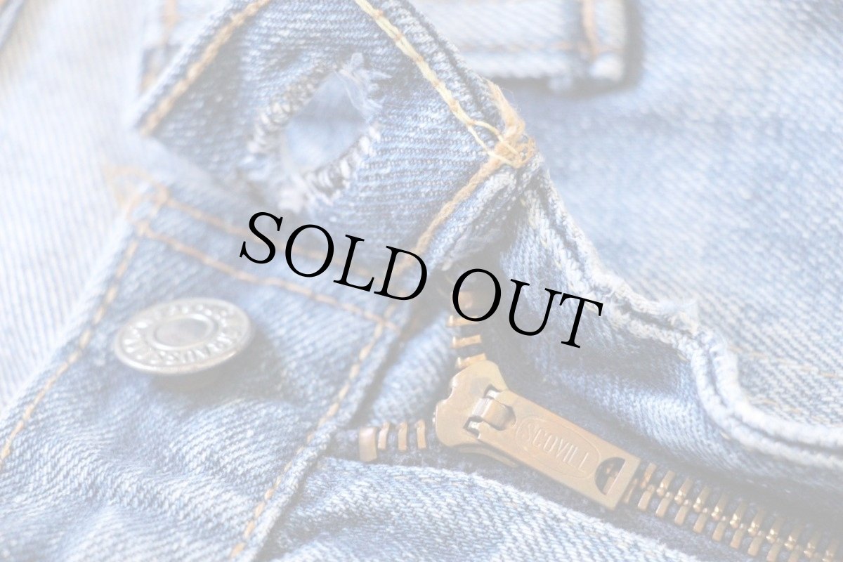 画像4: 60s LEVI'Sリーバイス 502 デニムパンツ w34 (4)