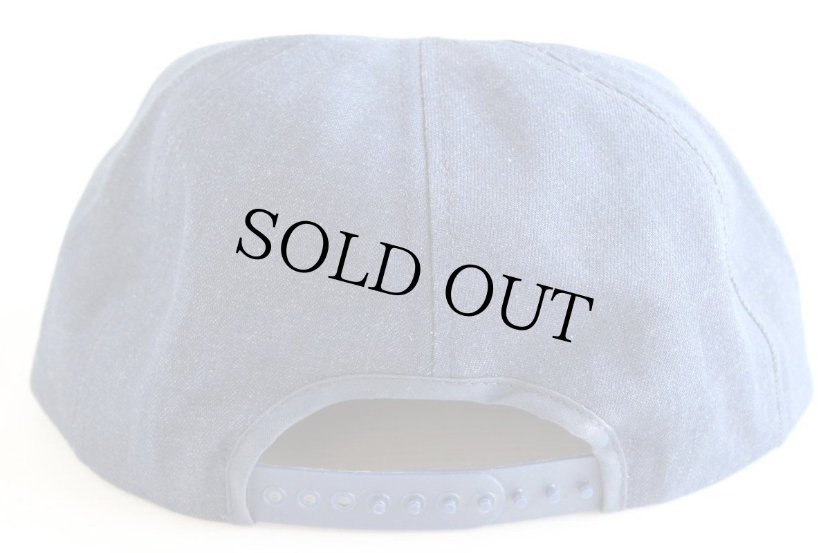 画像2: デッドストック★90s USA製 Clarkfield ツートン デニムキャップ (2)