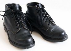 画像1: 90s REDWINGレッドウイング アンクルブーツ 黒 8D (1)