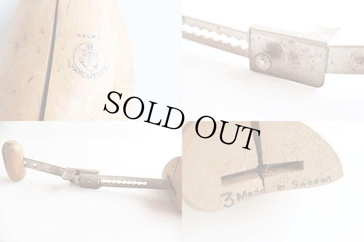 画像3: ビンテージ スウェーデン製 木製 シューキーパー 3★シューツリー (3)