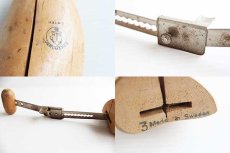 画像3: ビンテージ スウェーデン製 木製 シューキーパー 3★シューツリー (3)