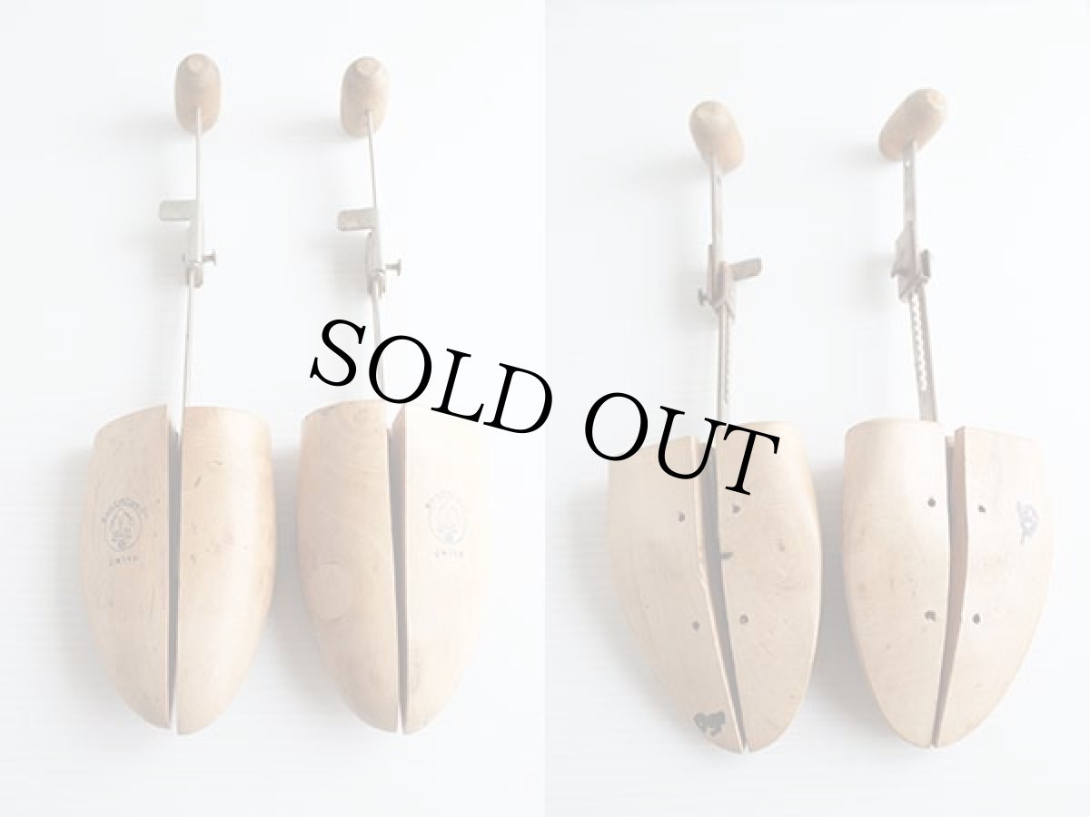 画像2: ビンテージ スウェーデン製 木製 シューキーパー 3★シューツリー (2)