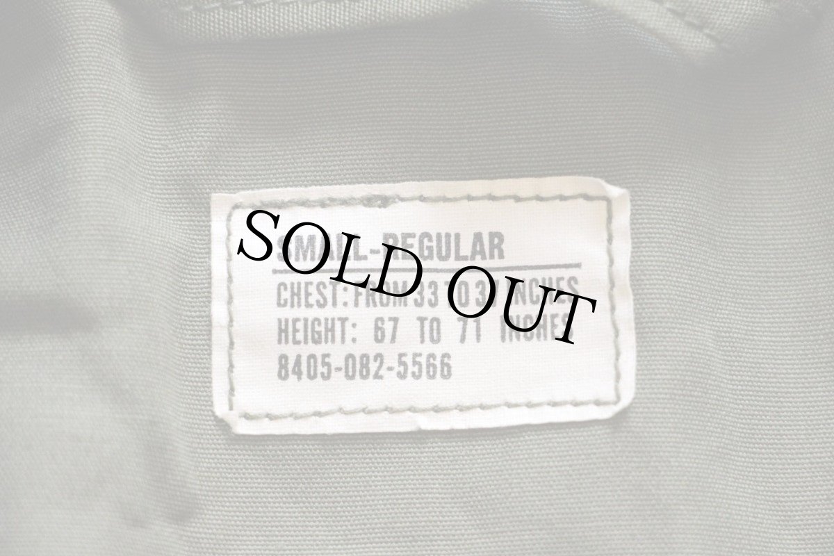 画像3: デッドストック★60s 米軍 U.S.ARMY ジャングルファティーグジャケット 3rd ノンリップ S-R (3)