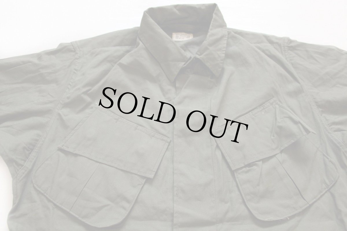 画像2: デッドストック★60s 米軍 U.S.ARMY ジャングルファティーグジャケット 3rd ノンリップ S-R (2)